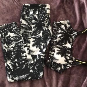 Fabletics Leggings and matching Workout Bra